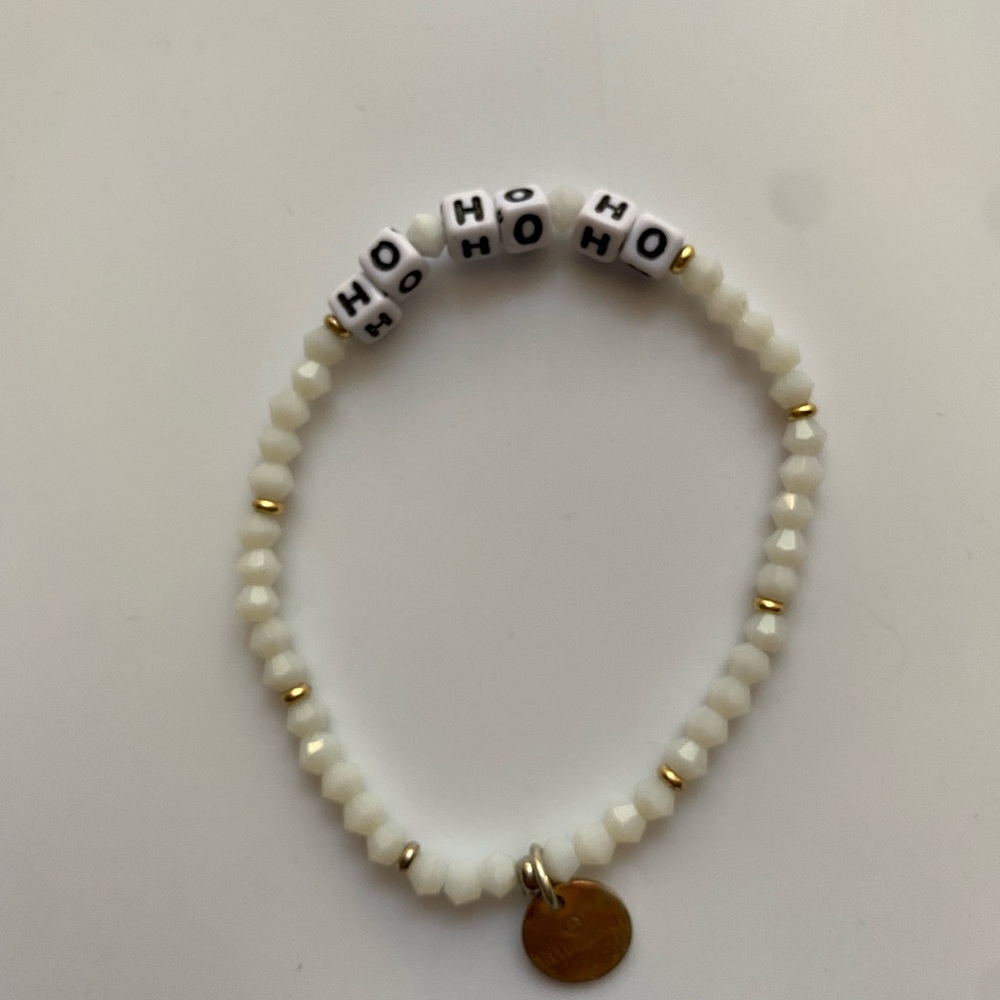 Little words project holiday bracelet